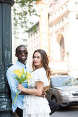 Naklejka premium Awesome Romantic Couple