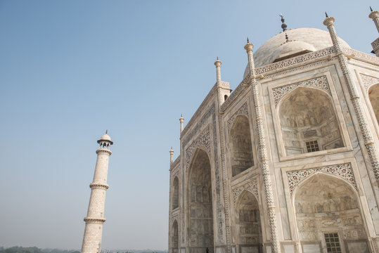 Taj Mahal on Sunny Day