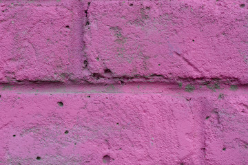 Brick texture with scratches and cracks