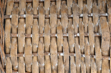 Wickered twig background,
