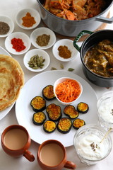 Homemade Indian meal