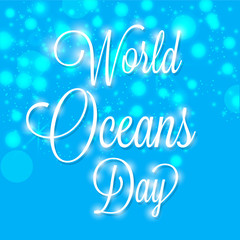 World Ocean Day.