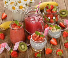 Diet desserts and drinks