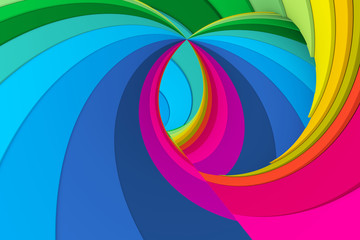 abstract colorful background 3d illustration