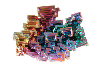 Bismuth - rainbow metal mineral