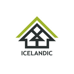 Logo with Icelandic Rural House