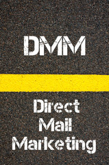 Business Acronym DMM Direct Mail Marketing