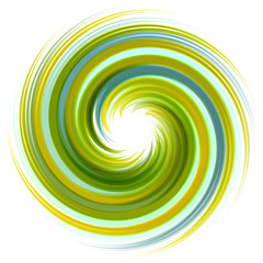 Dynamic Flow Illustration. Swirl Background.