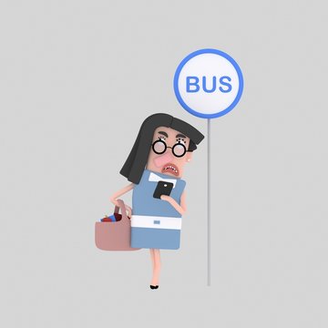 Se&ntilde;ora Parada Bus