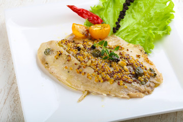 Baked tilapia