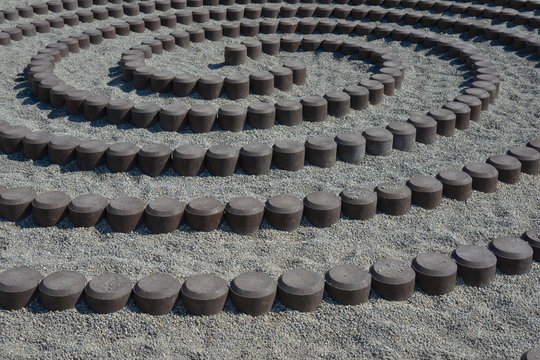 Steinlabyrinth