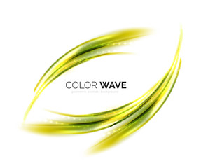 Elegant light smooth wave
