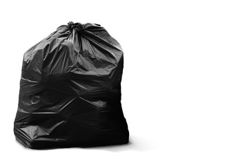 Garbage Bag Isolated / Garbage Bag Isolated on White Background