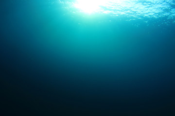 Sea ocean underwater background photo