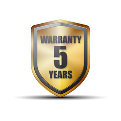 5 years warranty shield