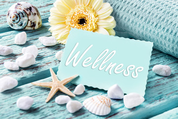 Wellness - Sommer - Dekoration