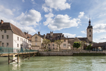 Au bord de la Loue.
