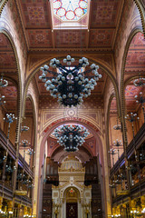 Fototapeta na wymiar The Great Synagogue in Budapest