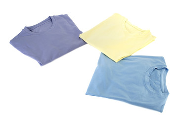 image of three t-shirts.
