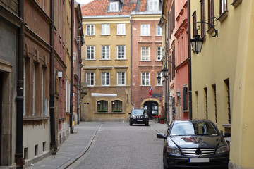 Naklejka premium Stare Miasto w Warszawie