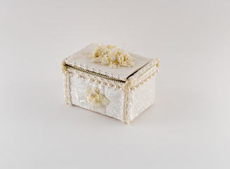 Brides Satin Jewelry Box