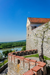 Fototapeta na wymiar Bratislava Castle (Bratislavsky hrad). Slovakia.