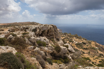 Dingli Cliffs, island Malta