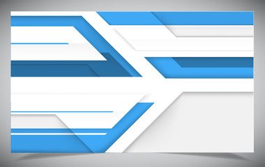 Blue shiny hi-tech motion background.