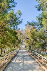 Obraz premium Trail for Walking and Biking