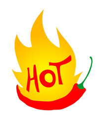 hot chilli symbol