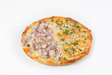 Fresh whole pizza
