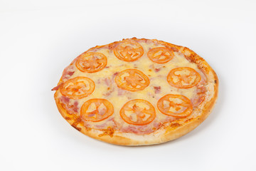 Fresh whole pizza