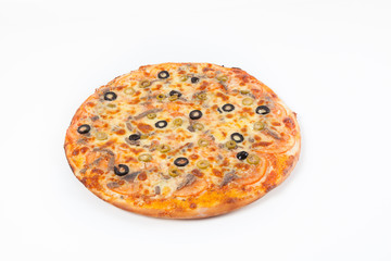 Fresh whole pizza