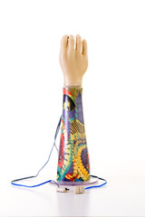 Electronic Prosthetic Arm with Forearm Patterns.