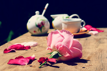 'colazione e rose'