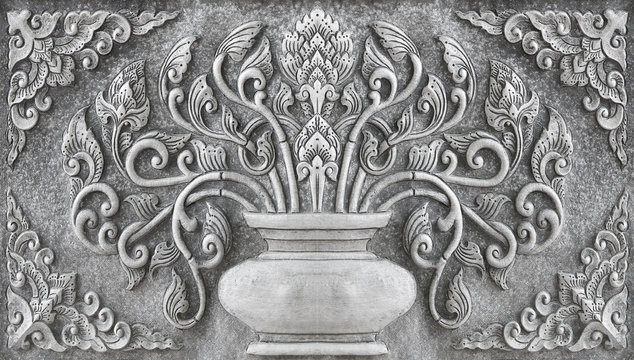  Antique Engraved Silver Background