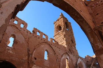 Belchite. Zaragoza. Spain.