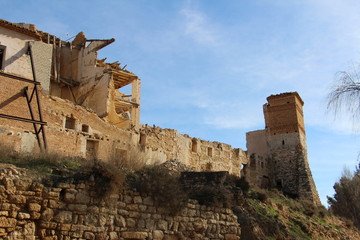 Belchite. Zaragoza. Spain.