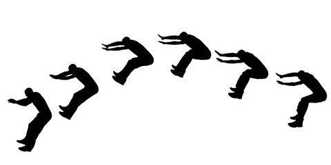 jumping man