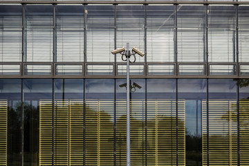 Obraz premium Sicherheit Kamera Videoüberwachung 