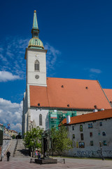 St. Martin's Cathedral (1452). Bratislava, Slovakia.