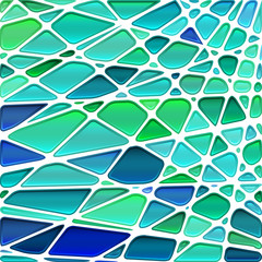 abstract vector stained-glass mosaic background