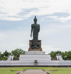 Fototapeta na wymiar Big Buddha statue at Phutthamonthon, Nakhon Pathom, Thailand