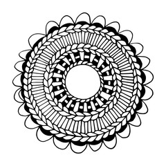 Flower mandala background