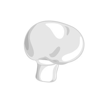 Cartoon mushroom in vector