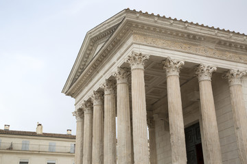 Maison Carree Roman Temple, Nimes