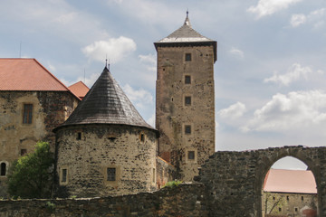 Fototapeta na wymiar Water castle Svihov