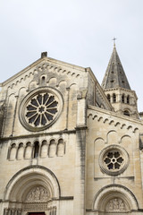 Facade of Saint Paul Church, Nimes