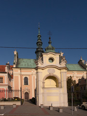 Fototapeta na wymiar Church of Sts. Archangel Michael in Sandomierz, Poland