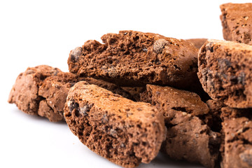 Cantucci with chocolate pieces